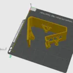 3D Druck Handy- und Tablethalter STL mit Stützstruktur im Bambu Studio Slicer