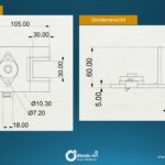 Flanschlagerhalter Bemaßung (1)