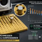 3D-Druck Bohrungsdurchmesser mit Prüfplatte messen und in Bambu Studio kompensieren