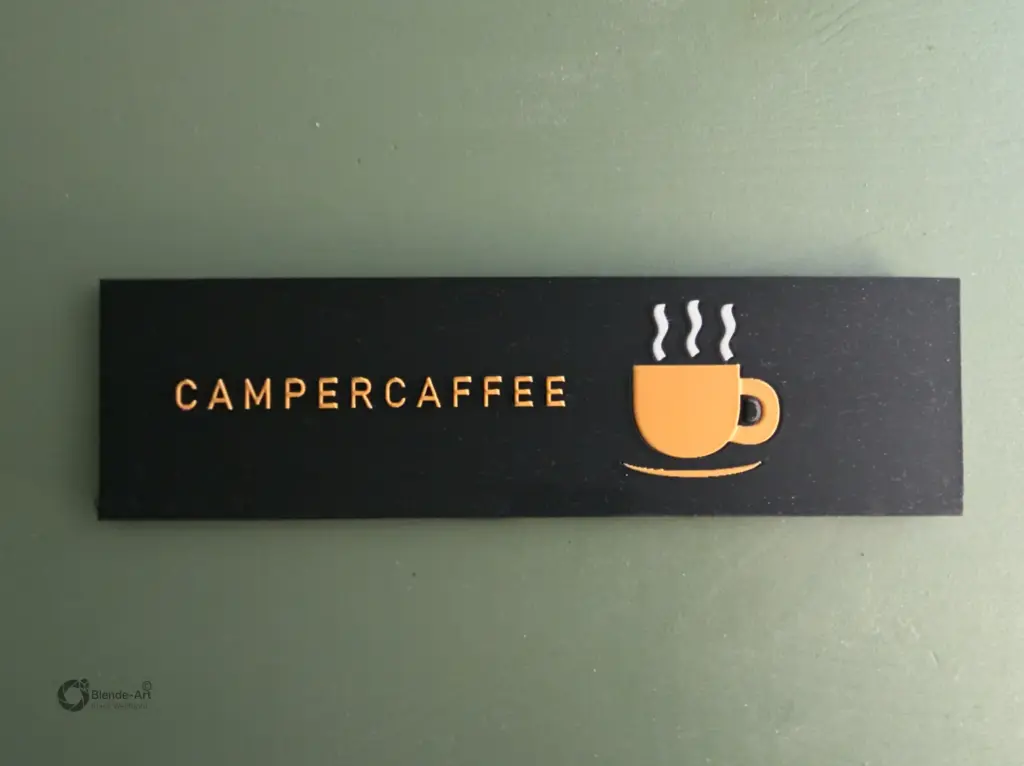 CAMPERCAFFEE-Transportsicherung für Nespresso-Kapselhalter mit Kaffeetassenmotiv